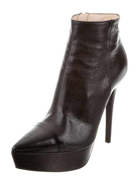 prada black patent boots|prada leather platform ankle boots.